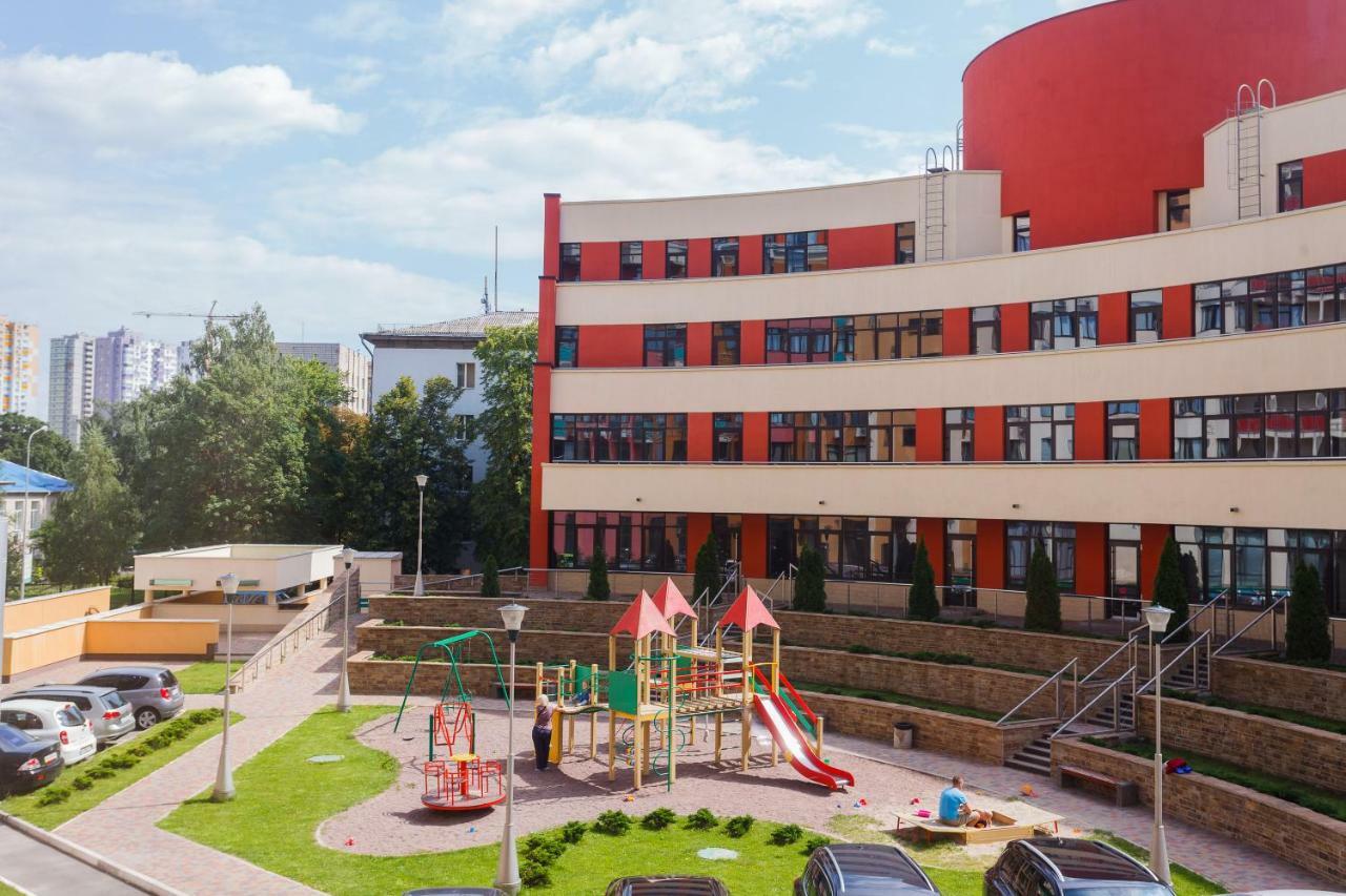 Солнечная Квартира На Ломоносова 71, Вднх Kyiv Exterior photo